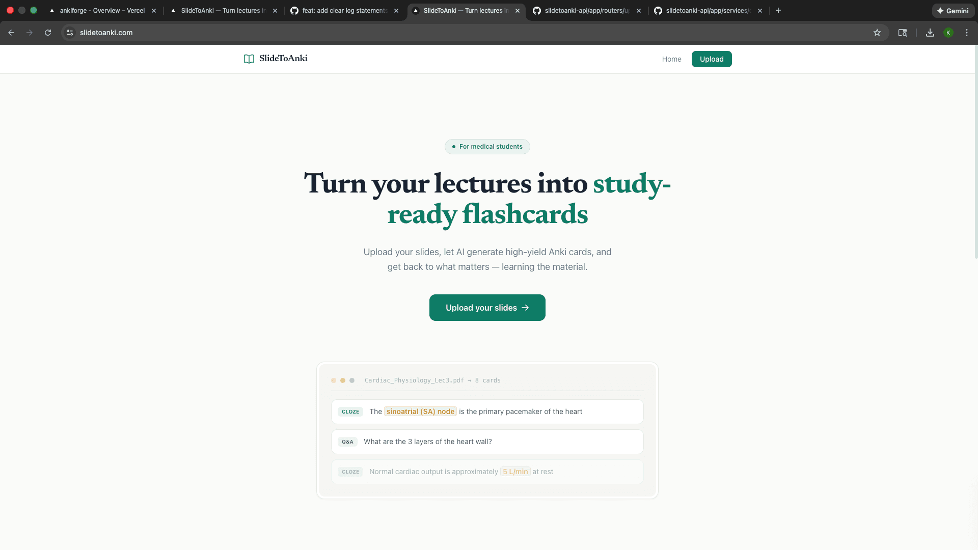 SlideToAnki screenshot